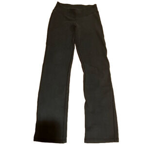 LOVE by Candy Couture Black Cotton and Spandex Boot cut leggings XS